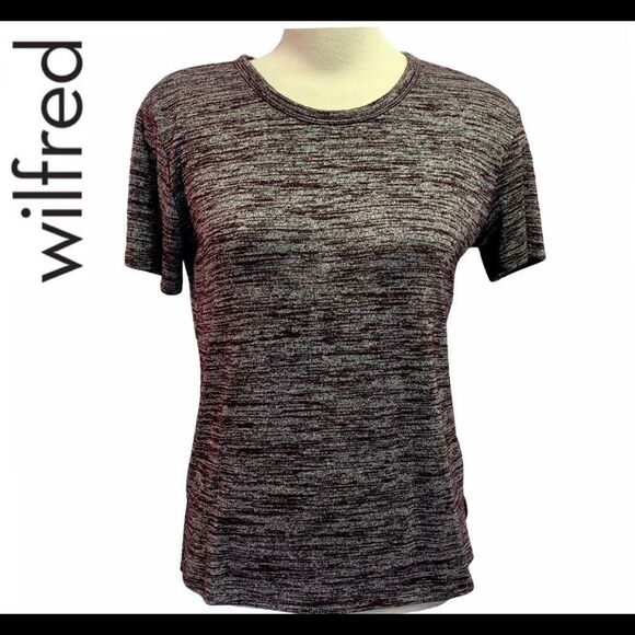 ARITZIA Wilfred free Burgundy maroon top size S - Picture 1 of 7